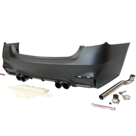 Rear Bumper BMW F32 / F33 / F36 Look M4 Exhaust