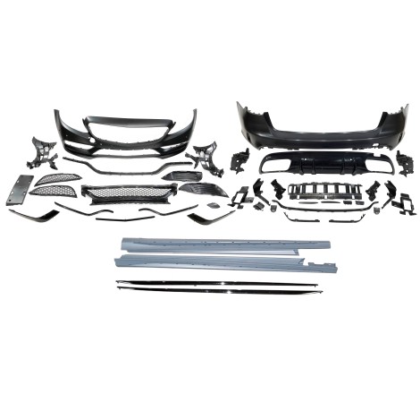 Kit De Carrosserie Mercedes W205 SW 2014-2021 Look C63