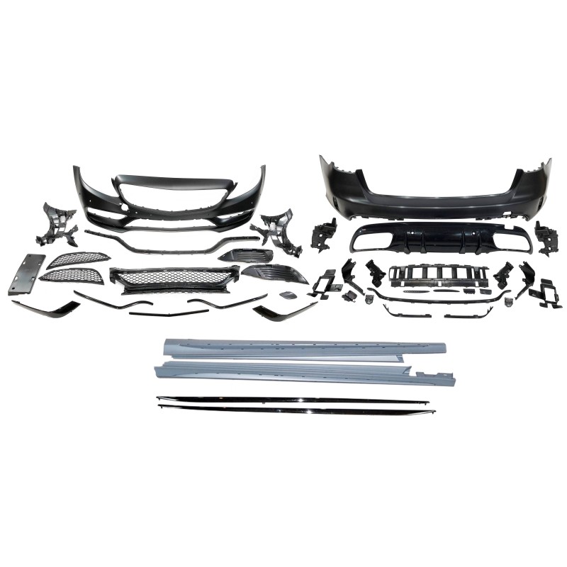 Kit Estetici Mercedes W205 SW 2014-2021 Look C63