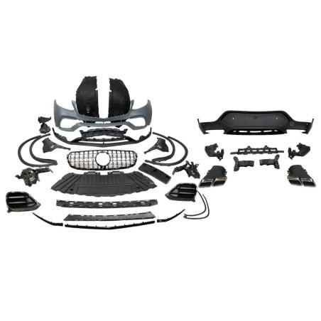 Kit Estetici Mercedes X253 GLC Coupe 2016-2019 look GLC 63 2020