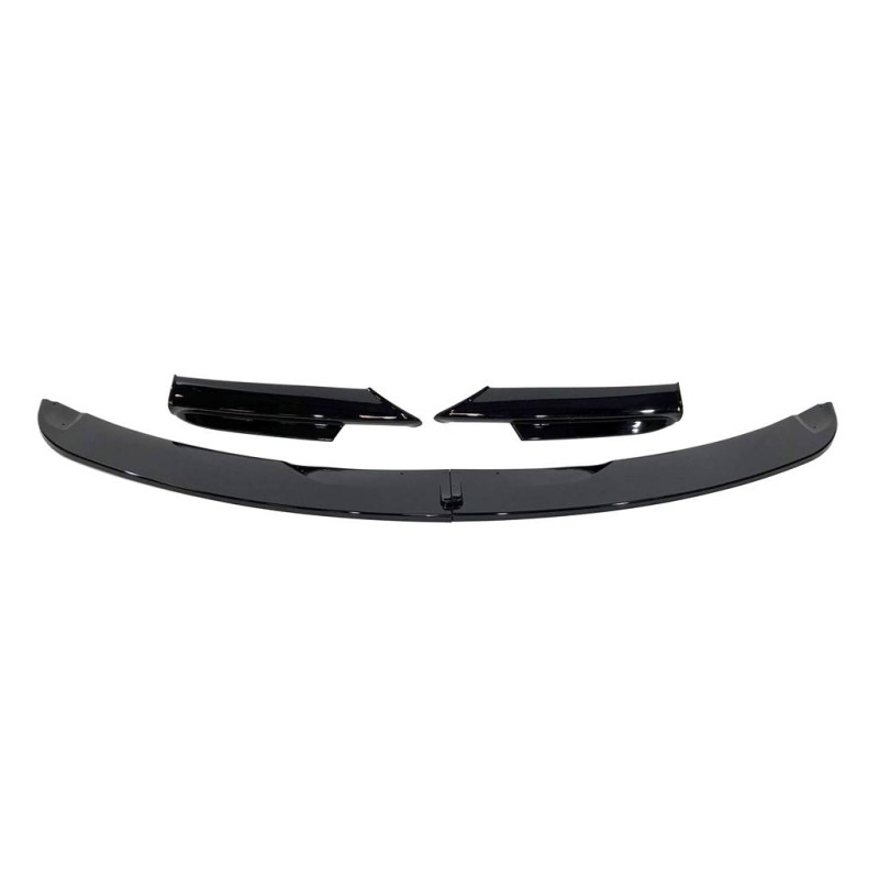 Front Spoiler BMW E90 / E91 2005-2008 Look M-Tech Glossy Black