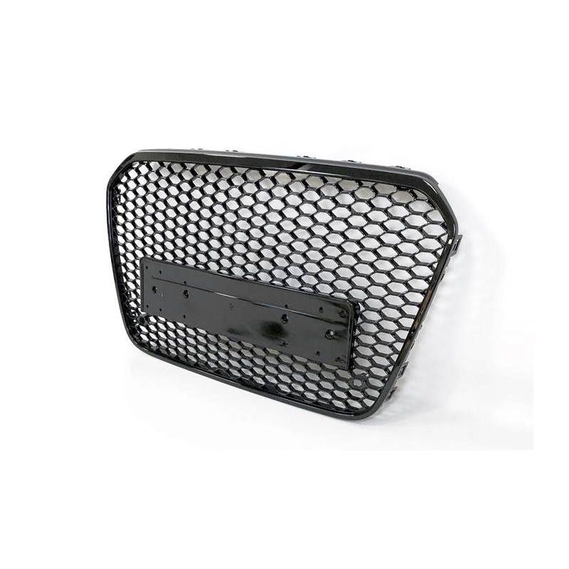 FRONT GRILL AUDI A6 11-15 LOOK RS6 BLACK