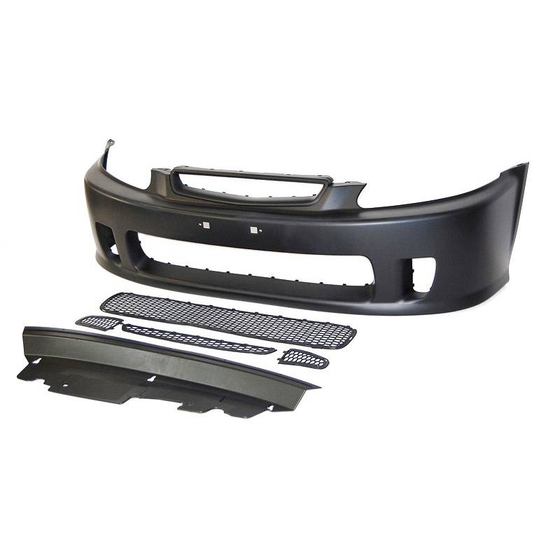 Front Bumper Honda Civic 96-98 Look N1