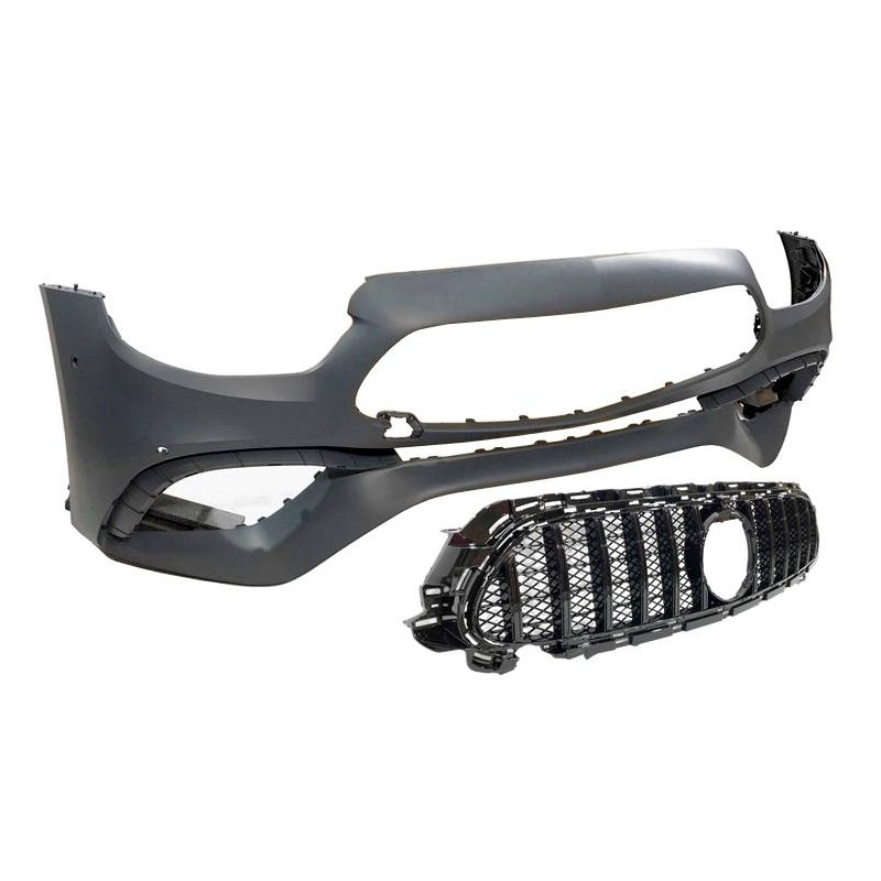 Front Bumper Mercedes W213 4d 2020+ / C238 2021 look AMG E63