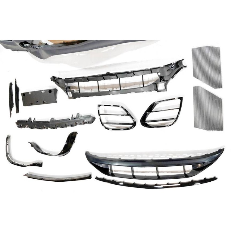 Front Bumper Mercedes W213 4d 2020+ / C238 2021 look AMG E63