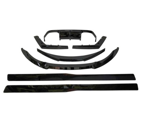 Kit Estetici BMW F82 / F83 M4 Nero lucido Look CS