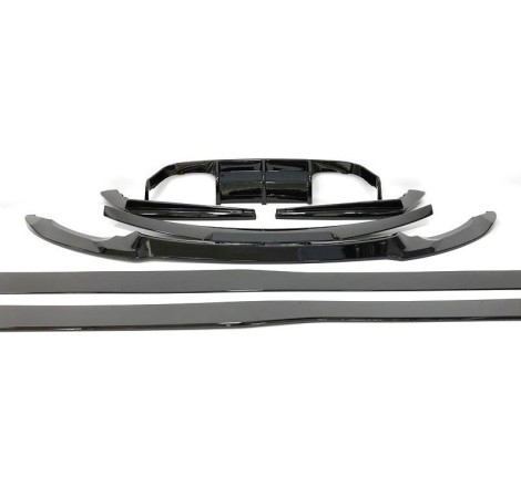 Kit De Carrocería BMW F82 M4 Brillante Negro Look CS