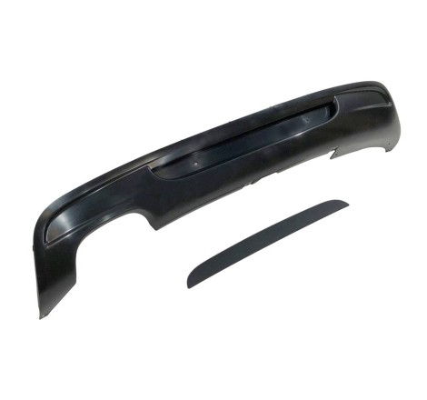 Diffusore Posteriore BMW E82 / E88 07-11  1 Uscite doppio Look M-Tech