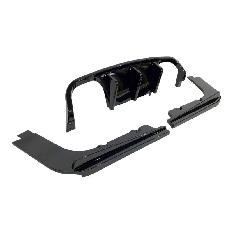 Rear Diffuser BMW E92 / E93 Look M3 Glossy Black