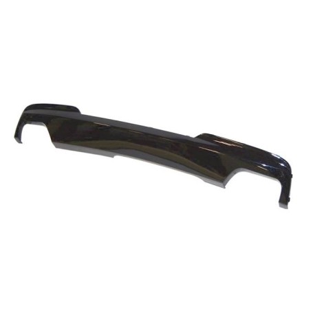 Rear Diffuser BMW F10 / F11 12-16 2 Exhaust Double Glossy Black