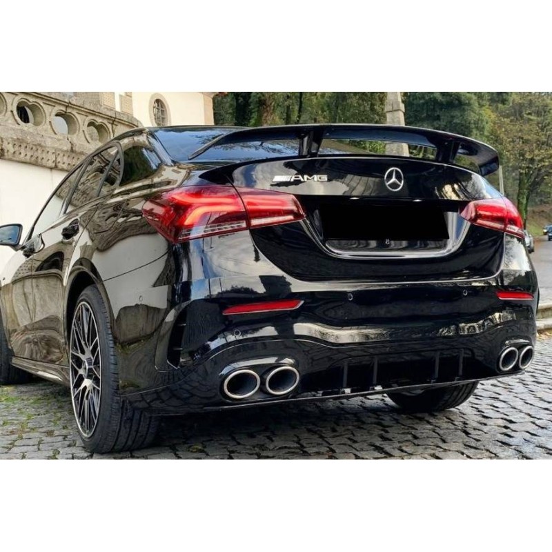 Spoiler Mercedes W118 / V177 Look CLA45 Glossy Black