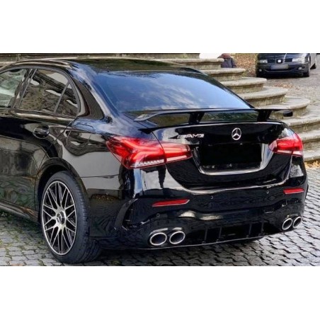 Spoiler Mercedes W118 / V177 Look CLA45 Nero lucido