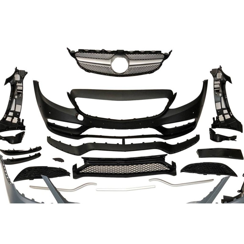 Kit De Carrosserie Mercedes W205 2014-2018 4P Look C63