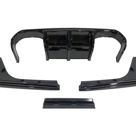 Diffusore Posteriore BMW F30 / F31 Look M3 Nero lucido