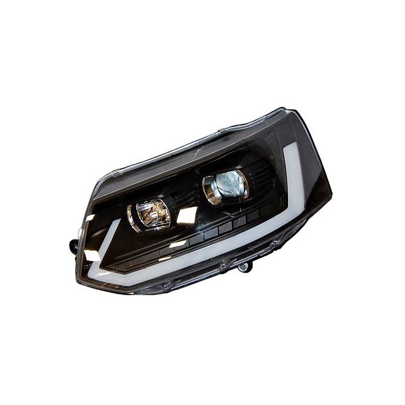 Fanali Day Light De Dia Volkswagen T5 09-16 Xenon DRL Black