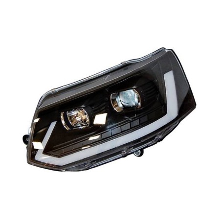 Fanali Day Light De Dia Volkswagen T5 09-16 Xenon DRL Black