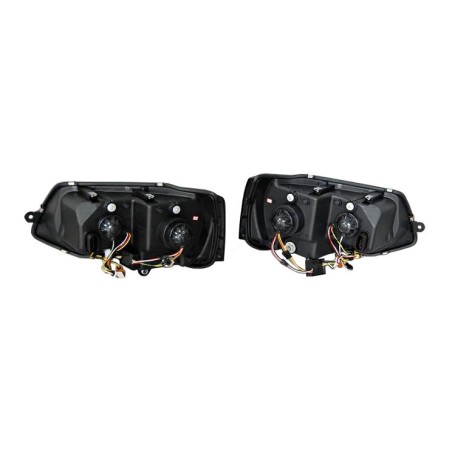 Fanali Day Light De Dia Volkswagen T5 09-16 Xenon DRL Black