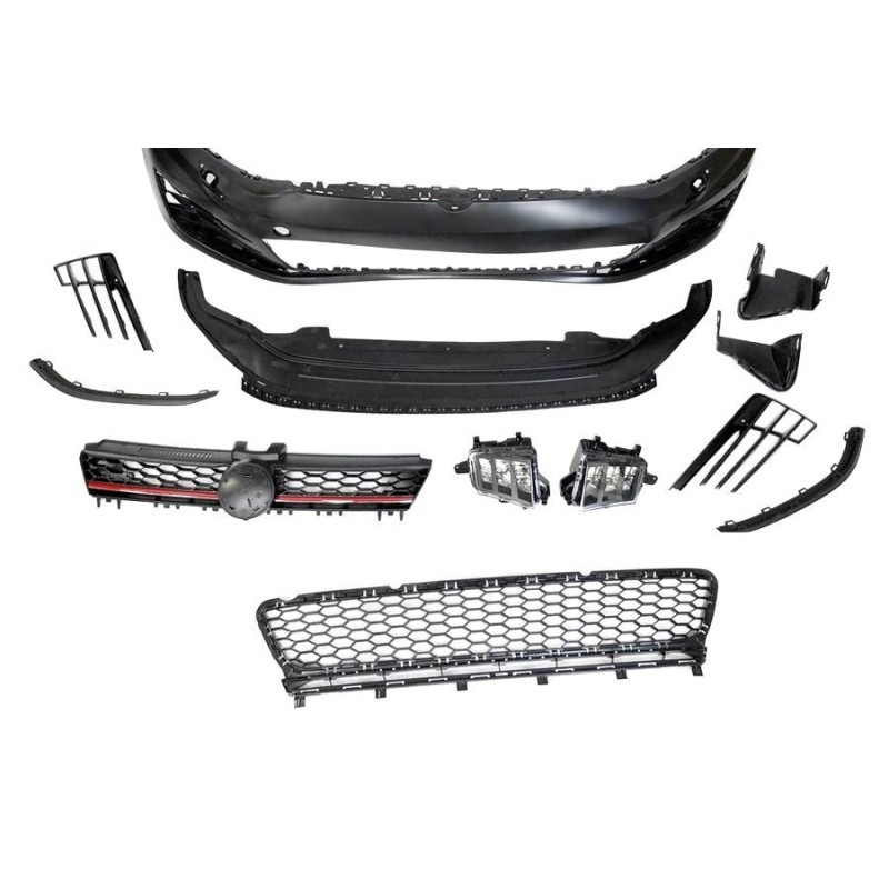 Front Bumper Volkswagen Golf 7 3/5D look GTI