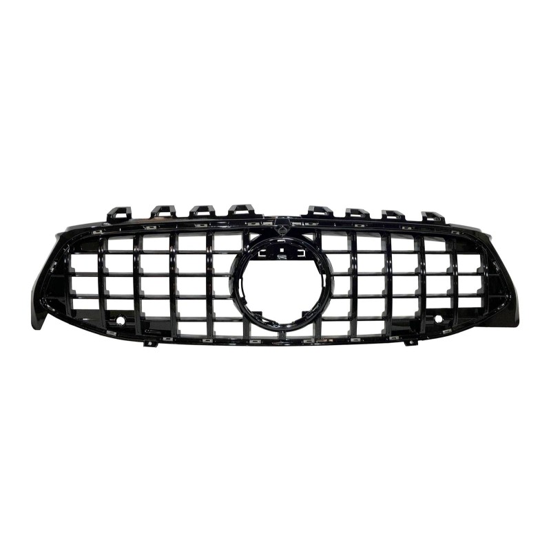 Front Grill Mercedes W118 / C118 CLA Look GT Full Black Camera