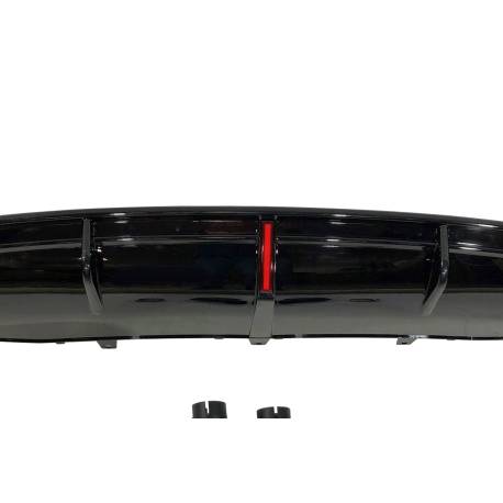 Rear Diffuser Audi A7 2011-2014 Look RS7 To SLine