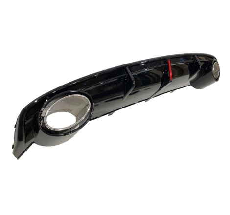 Difusor Trasero Audi A7 2011-2014 Look RS7 para SLine / S7