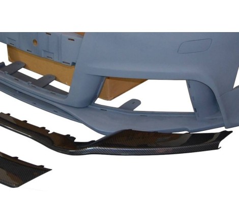PARE-CHOC AVANT AUDI TT 06-14 8J LOOK RS SPOILER LOOK CARBONO