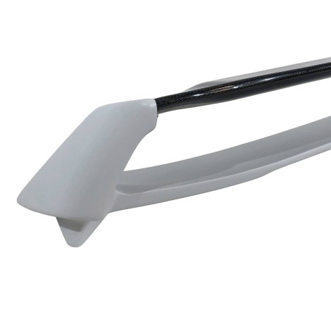 ALETTONE - SPOILER HONDA CIVIC 2006-2014 FN2 TYPE MUGEN FLAT CARBONIO