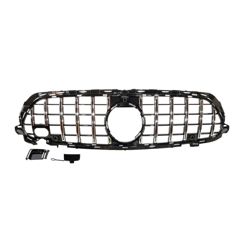 Front Grill Mercedes W213 2021+/ S213 2020+/ C238 2020+ Look GT Park Sensor