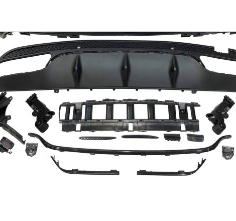 Paraurti Posteriori Mercedes W205 SW Look C63