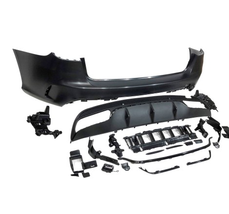Paraurti Posteriori Mercedes W205 SW Look C63