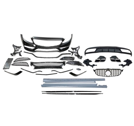 Kit Estetici Mercedes W205 2014-2018 4P / SW AMG Look C63