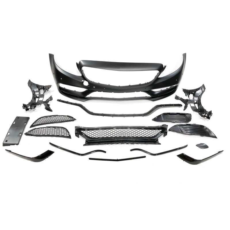 Kit De Carrocería Mercedes W205 2014-2018 4P / SW AMG Look C63