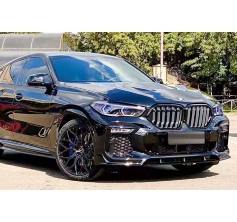 Kit Estetici BMW G06 X6 M Performance Nero lucido