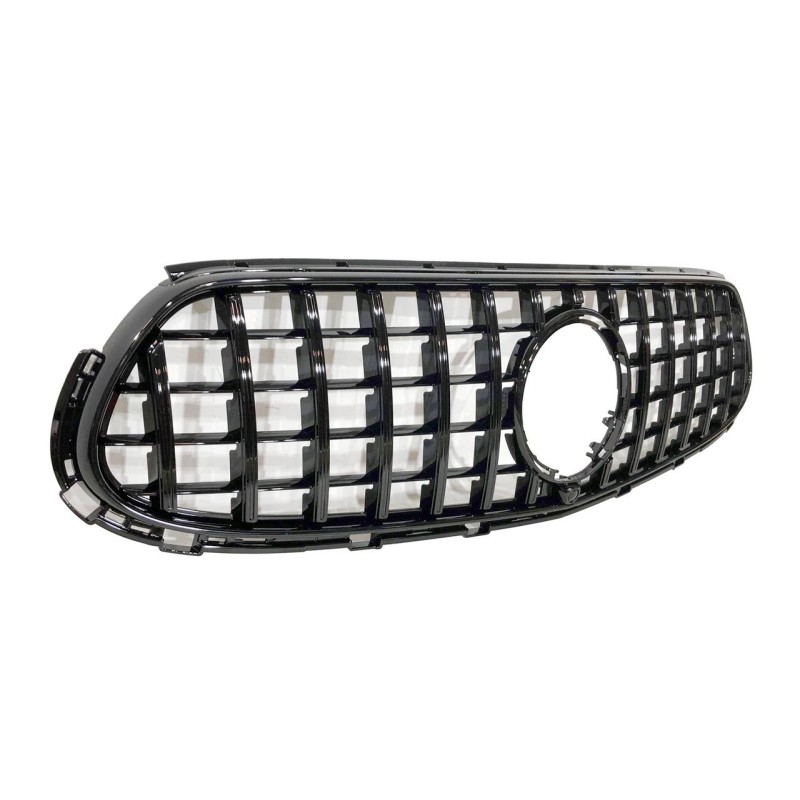 Front Grill Mercedes GLC X254 2023+ Look GT Black Camera