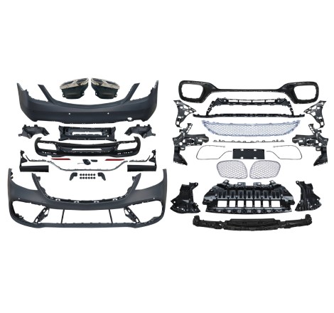 Kit Estetici Mercedes W222 18-21 Look AMG S65