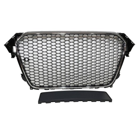 Sport Grille Audi A4 2013-2016 Look RS Black chromed