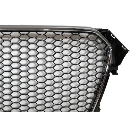 Sport Grille Audi A4 2013-2016 Look RS Black chromed