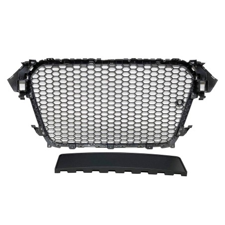 Calandre Audi A4 2013-2016 Look RS Black chromed