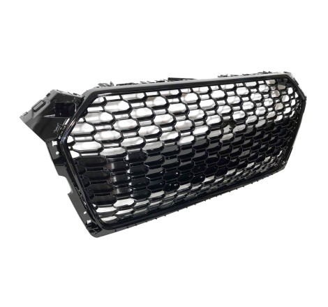 Calandre Audi A5 18-20 Look RS5 Noir brillant Caméra