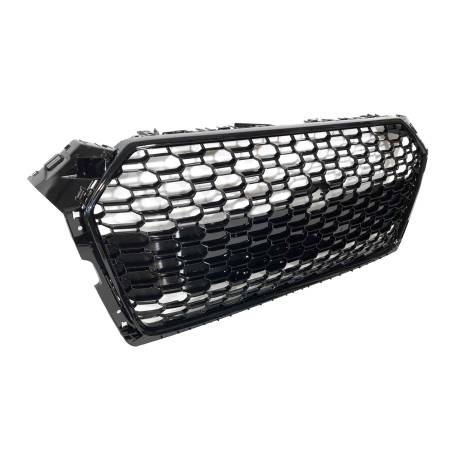 Front Grill A5 18-20 Look RS5 Glossy Black Camera