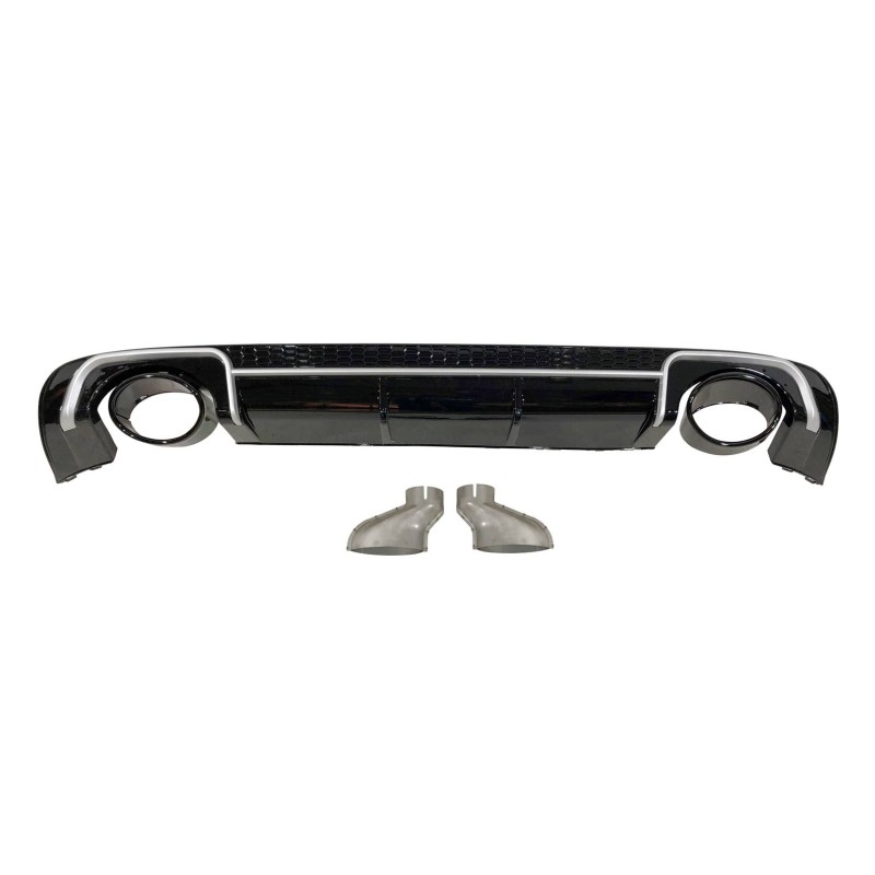 Diffusore Posteriore Audi A3 Sportback 2013-2015 Look RS3 ABS