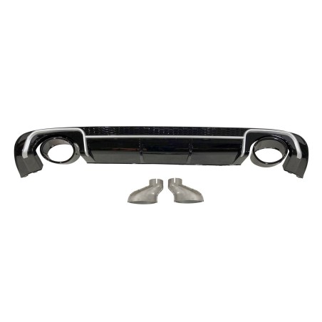 Diffusore Posteriore Audi A3 Sportback 2013-2015 Look RS3 ABS