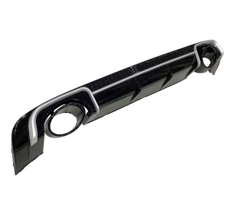 Difusor Trasero Audi A3 13-15 Sportback Look RS3 ABS