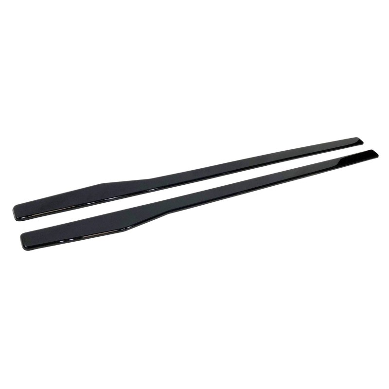 Side Skirts Diffuser Mercedes W204 Look AMG Glossy Black