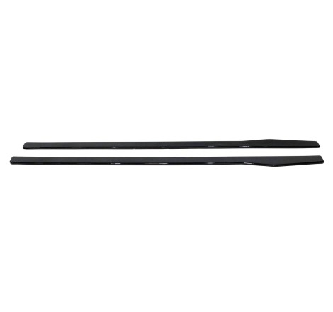 Diffusore Minigonne Mercedes W205 2015+ Look AMG Nero lucido
