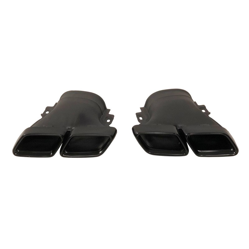 Terminali Di Uscita Di Scarico Mercedes W213 E63 Black