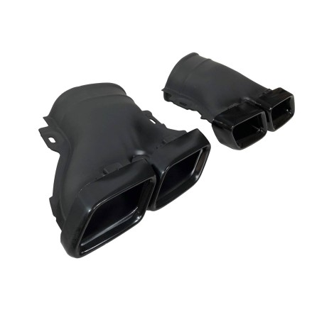 Terminali Di Uscita Di Scarico Mercedes W213 E63 Black
