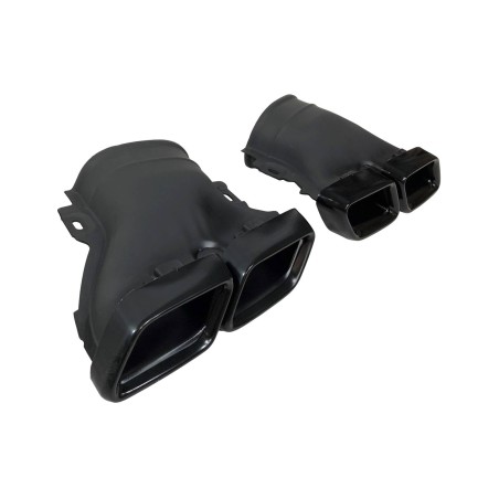 Terminali Di Uscita Di Scarico Mercedes W213 E63 Black