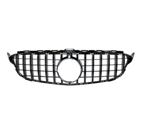 Calandre Mercedes W205 2015-2018 Full Black Caméra
