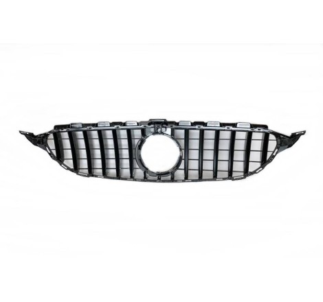 Calandre Mercedes W205 2015-2018 Full Black Caméra